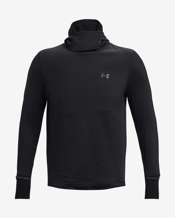 Sudadera con capucha Under Armour Qualifier Cold negro