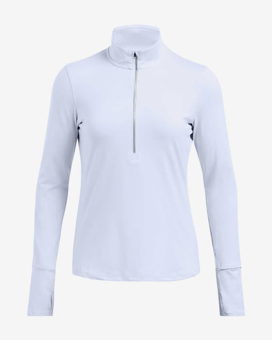 Sudadera Under Armour Qualifier Run Half Zip azul celeste mujer