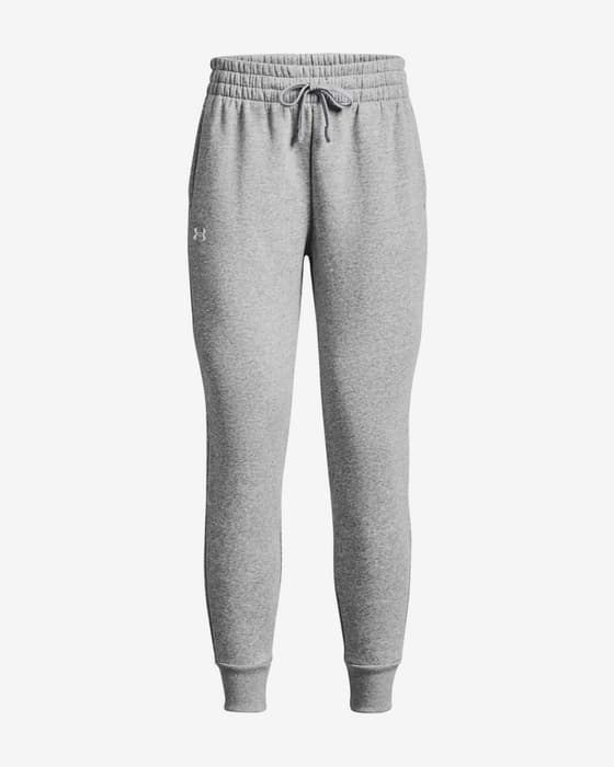 Pantalon Under Armour Rival Fleece Jogger gris femme