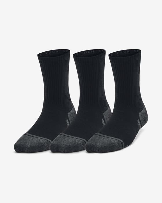 Calcetines Under Armour Performance Tech Crew negro gris (3 pares)