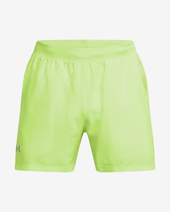 Shorts Under Armour Launch 5 in neon green