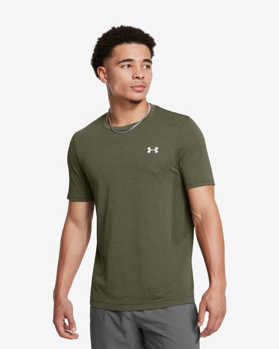 Under Armour Vanish Seamless T-shirt kortærmet olivengrøn