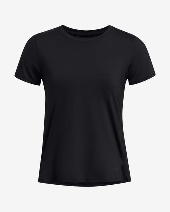 Camiseta Under Armour Launch Elite manga corta negro mujer