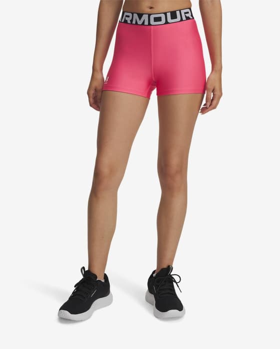 Shorty Under Armour HeatGear Authentics rose vif femme