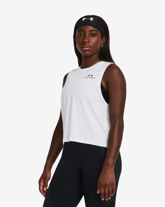 Under Armour Vanish Energy Crop Tanktop hvid dame