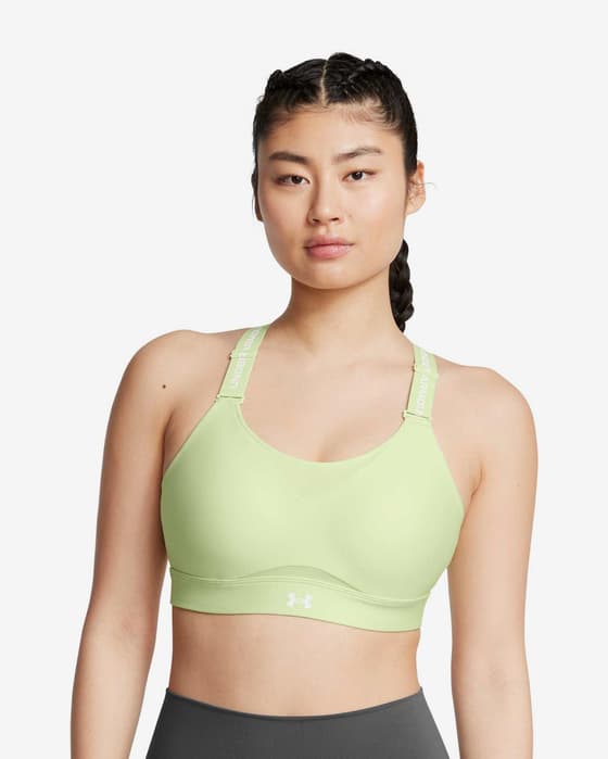 Sujetador deportivo Under Armour Infinity High 2.0 verde claro