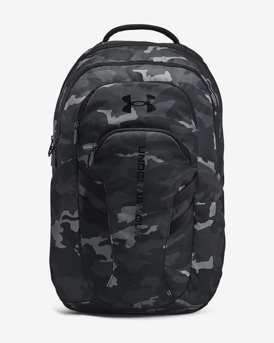 Under Armour Hustle 6.0 Pro Backpack 31L black camouflage