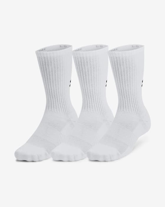 Skarpety Under Armour Training Crew (zestaw 3) biały