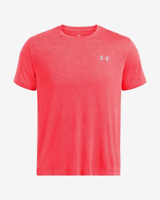 T-shirt Under Armour Launch Camo manche courte rose intense