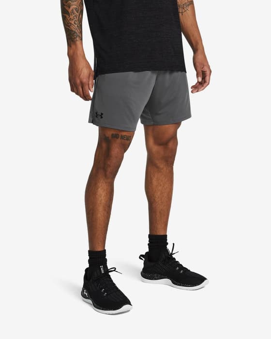 Short Under Armour Tech Vent 7in gris foncé