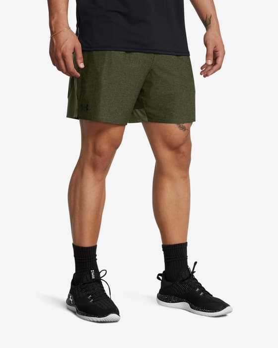 Short Under Armour Tech Vent 7in vert olive
