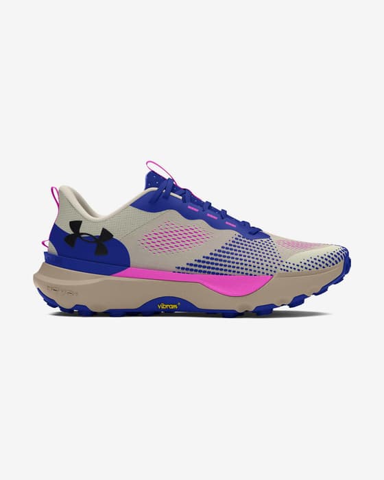 Zapatillas Under Armour Infinite Pro Trail Running beige azul rosa