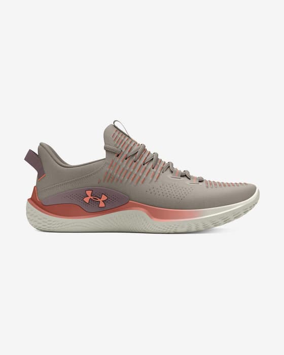 Zapatillas Under Armour Dynamic IntelliKnit Ele-Grit gris marrón mujer