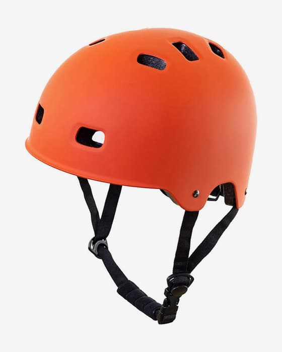 Casco Urban Motion ABS rojo coral