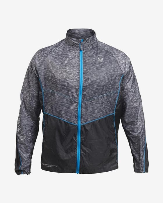 Chaqueta fina Ultimate Direction Ventro Windshell negro gris verde mujer