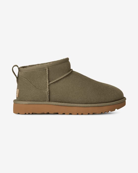 Botas UGG Classic Ultra Mini verde mujer