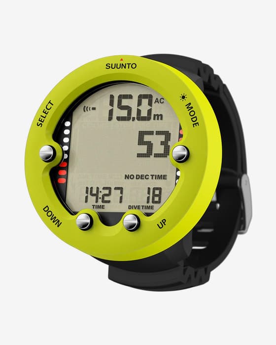Computador de mergulho Suunto Zoop Novo lima preto