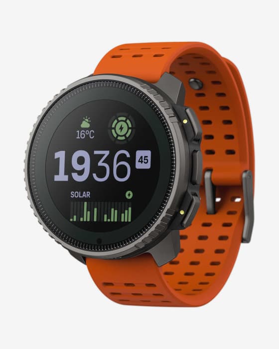Suunto Vertical Titanium Solar rojo anaranjado