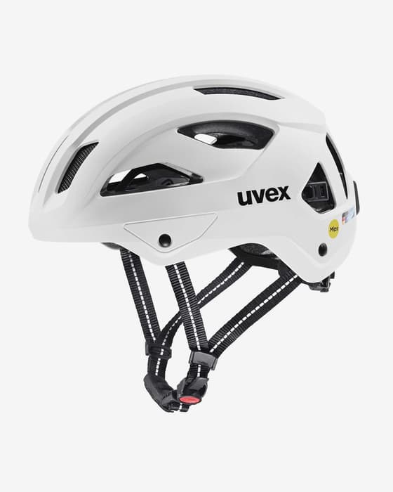 Uvex City Stride MIPS Hiplok Helm mattweiß