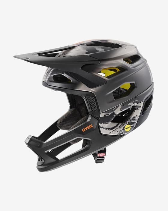 Casco Uvex Revolt MIPS negro gris