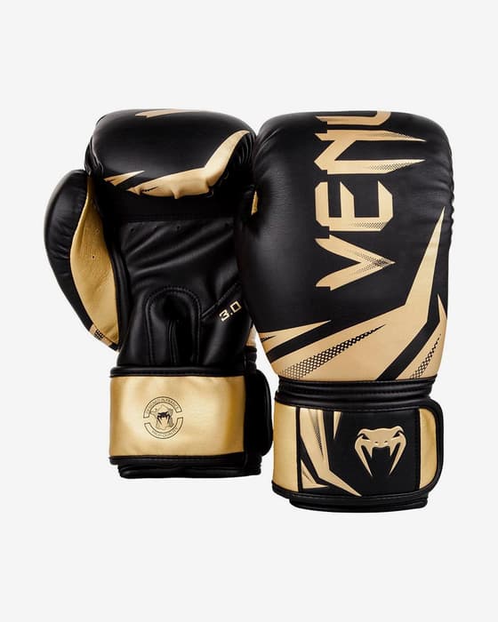 Guantes Venum Challenger 3.0 negro dorado