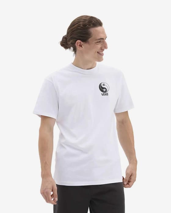 Camiseta Vans Coastal Harmony manga corta blanco negro