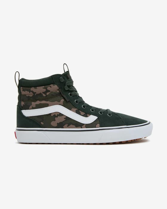 Zapatillas Vans Filmore Hi Vans Guard verde marrón