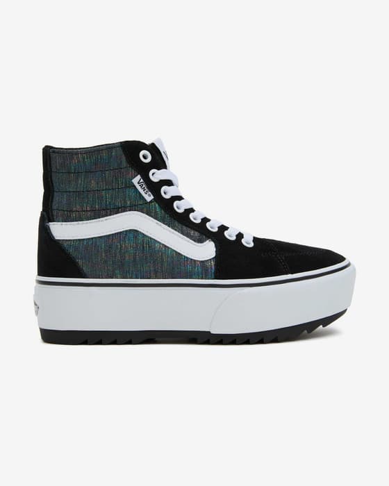 Zapatillas Vans Filmore High Tapered Platform negro gris blanco mujer