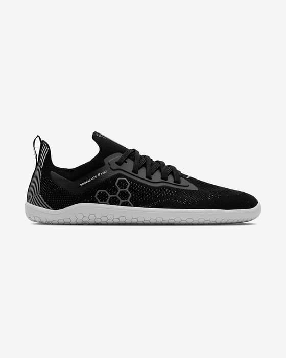 Zapatillas VivoBarefoot Primus Lite Knit negro intenso blanco mujer