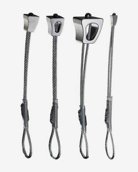 Pack fisureros Wild Country Classic Rock Set 1 - 10 gris