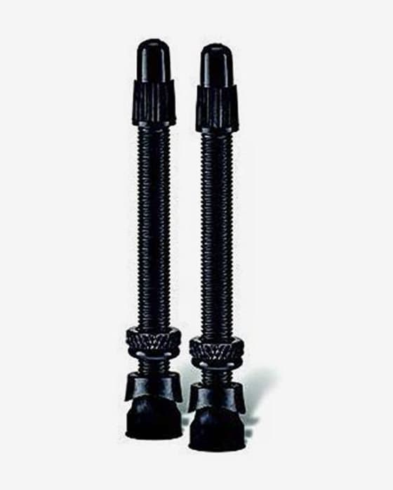 Válvulas Presta Weldtite 2x55mm negro