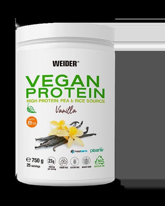 Weider Vegan Protein Shake 750 g vanillesmaak
