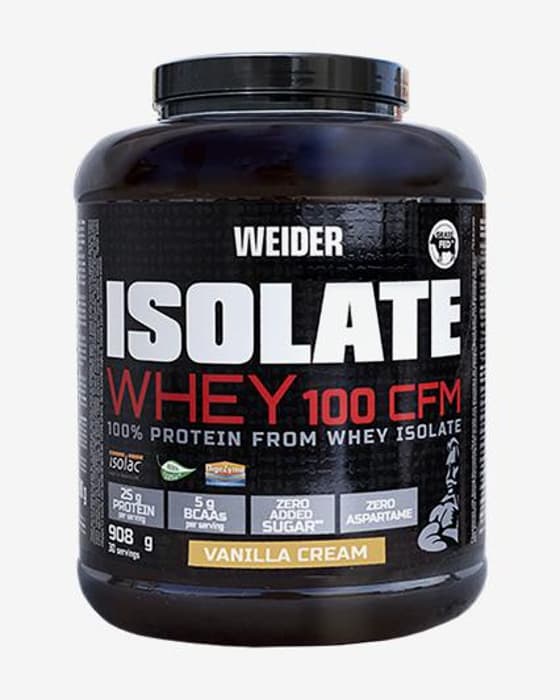 Weider Isolate Whey Shake 100 CFM 908 g Vanilla Flavour