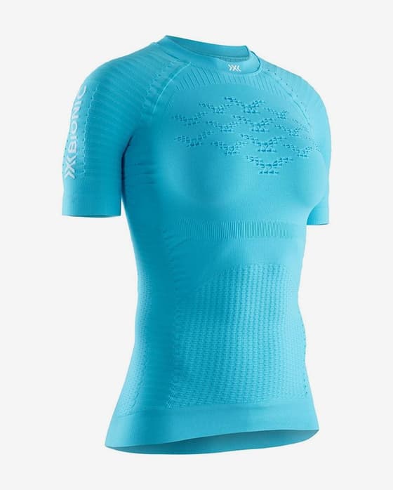 T-Shirt X-Bionic Effektor G2 Run manica corta blu donna