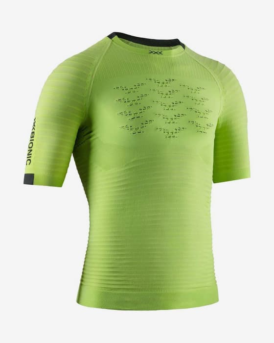 Camiseta X-Bionic Effektor 4D Running manga corta verde