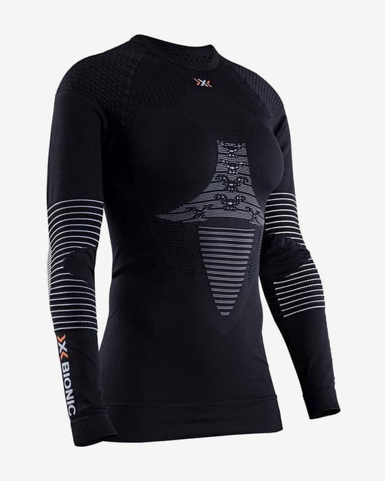 Camiseta X-Bionic Energizer 4.0 manga larga negro mujer