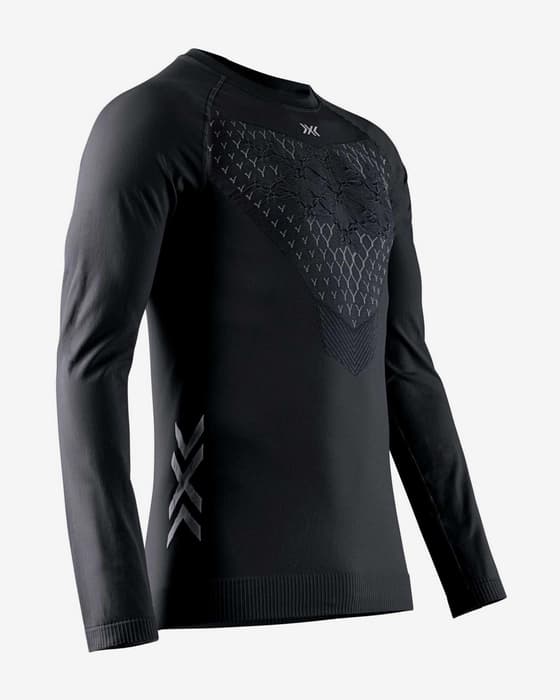 Camiseta X-Bionic Twyce Run manga larga negro