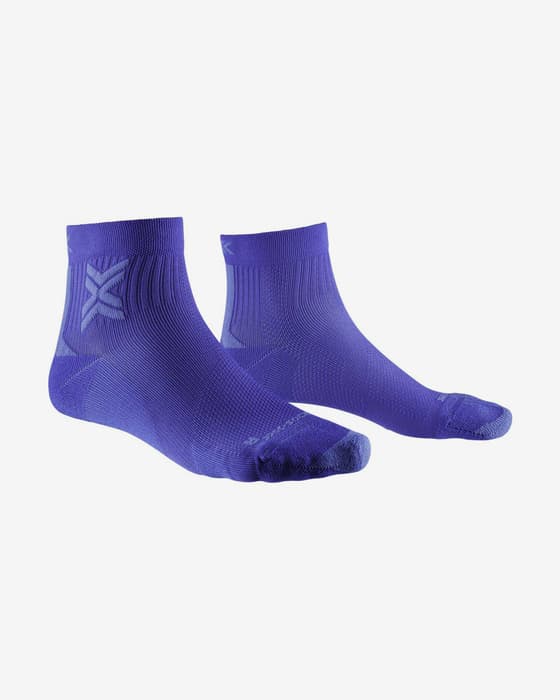Calcetines X-Bionic Run Discover Ankle azul eléctrico