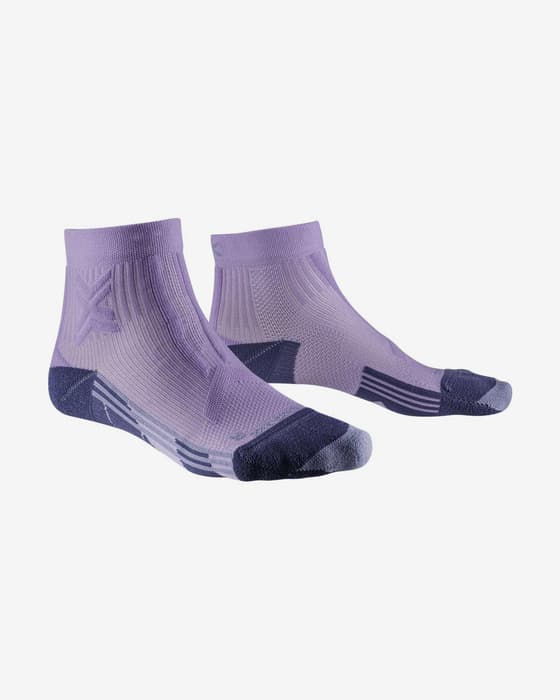 Calcetines X-Bionic Trail Run Discover Ankle violeta mujer