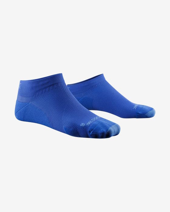 Chaussettes X-Bionic Run Discover Low Cut bleu électrique