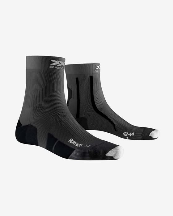 Calcetines X-Bionic Run Fast 4.0 gris oscuro