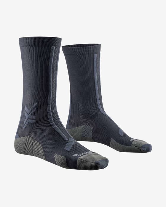 Chaussettes X-Bionic Trail Run Discover Crew noir