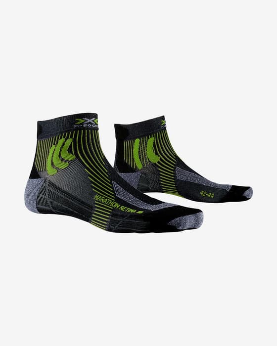 Calcetines X-Bionic Marathon Retina 4.0 negro verde