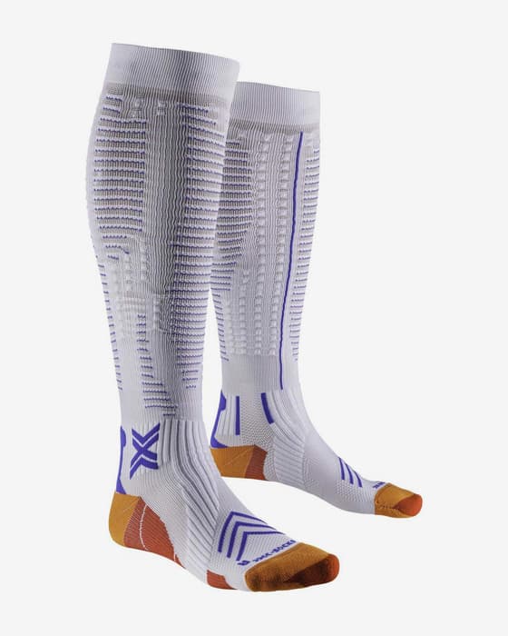 X-Bionic Run Expert Effektor OTC Socken grau-weiß/orange