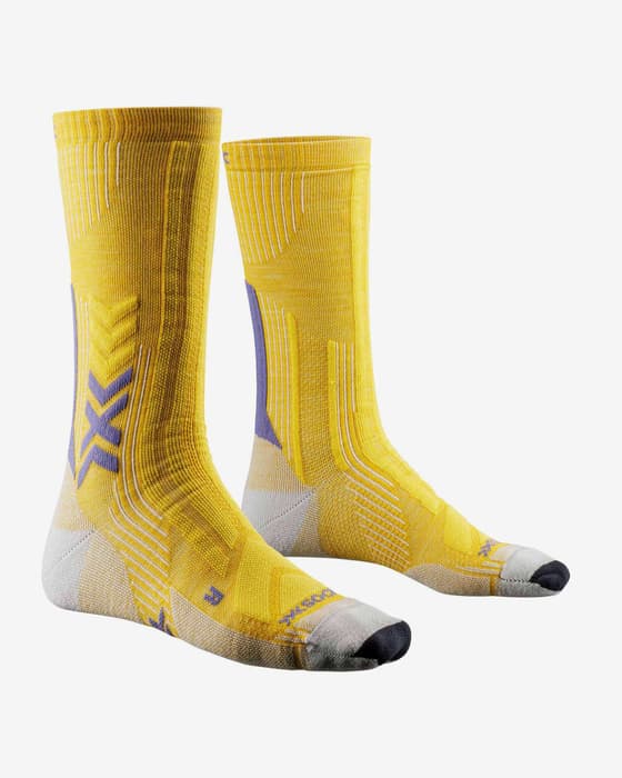 Calcetines X-Bionic Trekking Perform Merino Crew amarillo