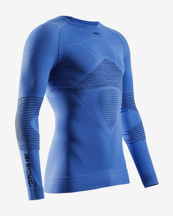 Camiseta X-Bionic Energizer 4.0 manga larga azul eléctrico
