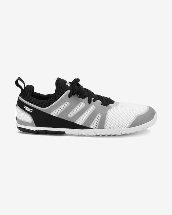 Zapatillas Xero Shoes Forza Runner blanco negro gris mujer