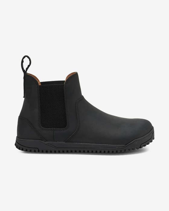 Botas Xero Shoes Ridgeway Chelsea negro puro
