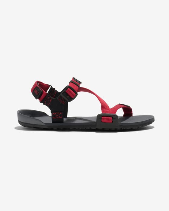 Xero Shoes Z-Trail Sandals red grey Kids