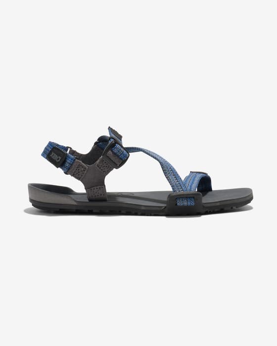 Xero Shoes Z-Trail Sandals blue grey Kids